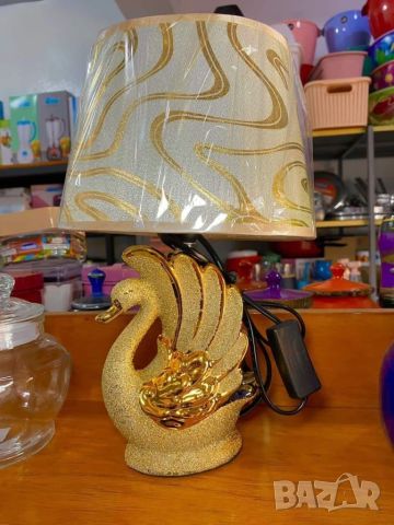 Лампа-лебед - нощно осветление с формата на грациозен лебед, снимка 5 - Настолни лампи - 45827431