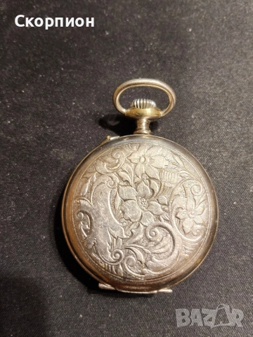 Френски джобен часовник - LA LOUETTE - 1905г. - РЯДЪК, снимка 4 - Джобни - 48835142