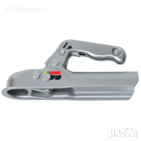  Заключваща лапа за теглич 50мм за ремарке до 800 кг неръждаема стомана, снимка 3 - Аксесоари и консумативи - 51033566