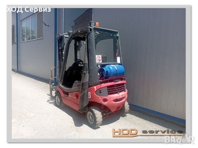 Газокар Linde H12T-03, снимка 4 - Индустриална техника - 46375428