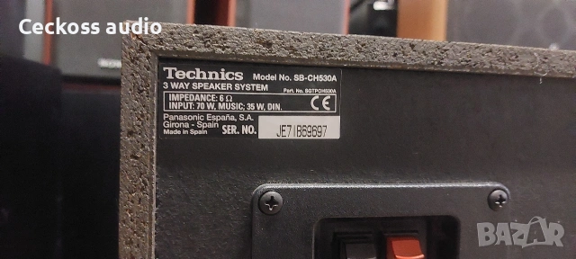 Тонколони TECHNICS SB-CH530A, снимка 6 - Тонколони - 53723113