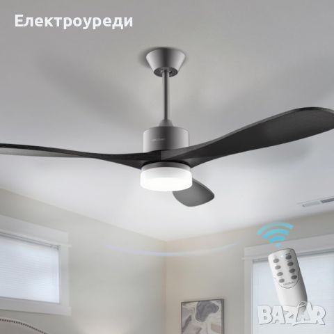 ЛУКСОЗЕН ВЕНТИЛАТОР ЗА ТАВАН CECOTEC ENERGYSILENCE AERO 5290 STONE PRO 35 W, снимка 2 - Вентилатори - 45353751