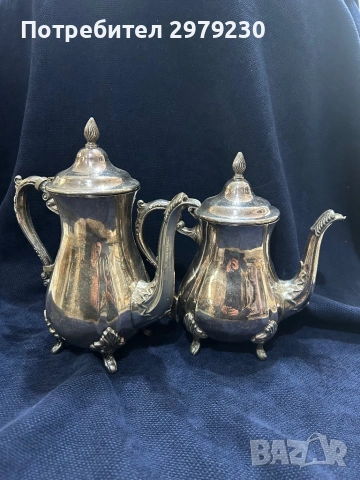 Посребрени съдове , снимка 5 - Антикварни и старинни предмети - 53586928