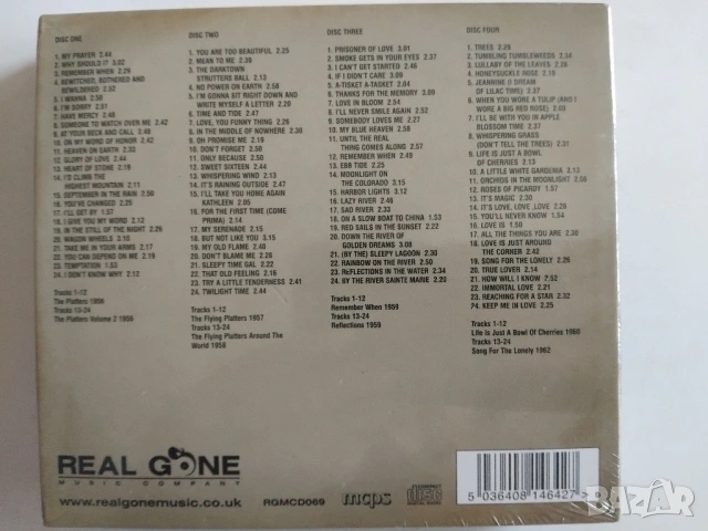 The Platters – Eight Classic Albums - оригинален НОВ комплект дискове CD1+ CD2 + CD3 + CD4, снимка 2 - CD дискове - 53487480