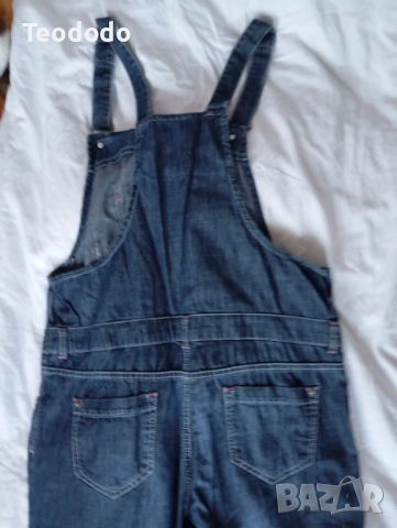 Дрехи за бременни: гащеризон, панталон марка L WAIKIKI и подарък блуза ESMARA , снимка 3 - Дрехи за бременни - 53735585