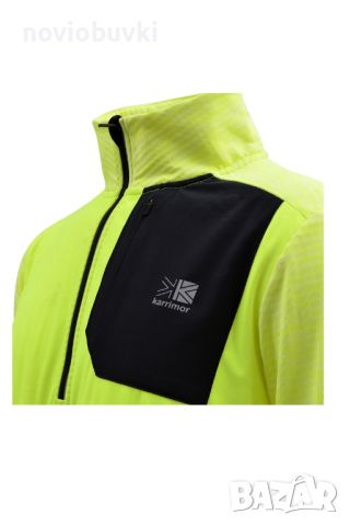 ✅KARRIMOR НОВА Мъжка блуза - Електриковозелен - M/L/XL/2XL, снимка 3 - Спортни дрехи, екипи - 45100375