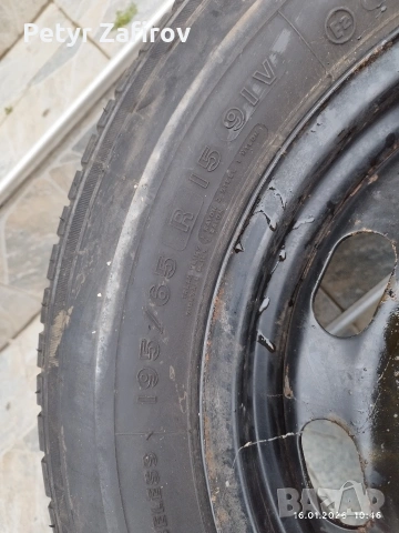 Желязна Джанта 15' SEAT Leon, снимка 2 - Гуми и джанти - 53833743