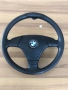 Кожен спортен волан BMW E46 + Въздушна възглавница Airbag  нуждае се от претапициране, снимка 1