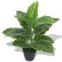 vidaXL Изкуствено растение трилистник със саксия, 45 см, зелено(SKU:244431, снимка 1 - Стайни растения - 46040656
