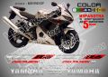 Ямаха Yamaha DiversionF 2010 надписи стикери лепенки фолио мотор MSYF, снимка 9