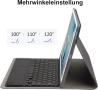 Калъф с Bluetooth Клавиатура и Тъчпад за iPad Pro 12.9 2015/ 2017, RGB Подсветка, снимка 3