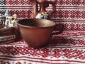 Стари български сувенирни менчета медна чаша кошница, снимка 6