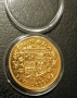 Позлатена монета 5 долара 1914 г в защитна капсула , снимка 2