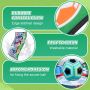 Комплект за игра с футболна топка за деца, упражнение за футболна точност, снимка 6