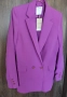 Mango нов с етикет дамски блейзър сако в разкошен цвят орхидея, снимка 4