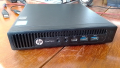 HP prodesk 600 G2 mini pc, i3 6100T, 6gb ram, hdd 500gb, wifi bt, снимка 1