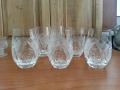 кристални чаши вода , снимка 1