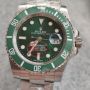 Мъжки луксозен часовник Rolex Submariner Date Hulk Oystersteel Green Dial Men's Watch 116610LV-0002, снимка 2