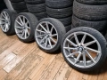 Vossen 20" 5x112 Mercedes Audi Vw гуми 255/35/20, снимка 2