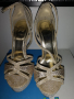 Дамски официални сандали в златисто, снимка 1 - Сандали - 44956707