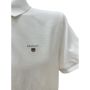 Мъжки полошърт GANT размер L / XL бяла тениска, снимка 2