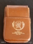 Стара рядка кожена кутия за цигари,карти за КОЛЕКЦИЯ 51325, снимка 1