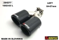 Накрайник ауспух - Akrapovic Двоен - 64мм. - ляв и десен, снимка 1