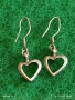 Романтични висящи сребърни обеци във формата на сърце ❤️ стил и елегантност 48089, снимка 2