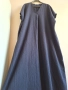ДЪЛГА ТЪМНОСИНЯ РОКЛЯ 3XL-5XL, снимка 4