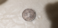 Турска Сребърна Монета 2 Куруша - 2,35гр., снимка 1