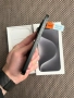 КАТО НОВ❗256gb❗ iPhone 15 Pro Лизинг от 40лв/м / Black Titanium USA черен, снимка 5