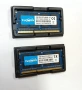 Лаптоп Памет Laptop RAM 4GB DDR3L 1066MHz 1.35V SODIMM Intel/AMD TECMIYO 2RX8 PC3-8500S CL7 SO-DIMM, снимка 1