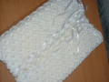 Продавам плетено бебешко одеяло , снимка 6