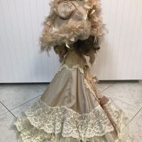Красива керамична кукла 70 см, снимка 7 - Колекции - 45526589
