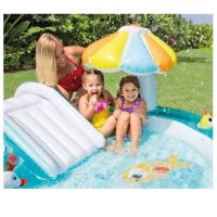 Подарете на вашите деца безкрайно удоволствие с надуваемия басейн за игра и пързалка от INTEX, снимка 4 - Други стоки за дома - 45242969