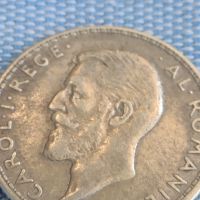 Сребърна монета 1 леа 1914г. Румъния Карол Реге за КОЛЕКЦИОНЕРИ 45525, снимка 13 - Нумизматика и бонистика - 45478912