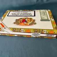 Дървена колекционерска кутия за пури HABANOS CUBA, снимка 5 - Антикварни и старинни предмети - 45142801