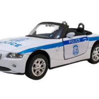 Метални колички: BMW Z4 Police, снимка 1 - Колекции - 45056068