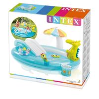 Подарете на вашите деца безкрайно удоволствие с надуваемия басейн за игра и пързалка от INTEX, снимка 7 - Други стоки за дома - 45242969