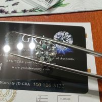 Мойсанит (диамант) 5 карата сертификат, снимка 5 - Други - 45293652