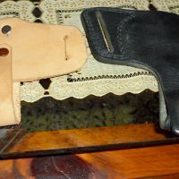 Кобур-калъф за пистолет от естествена кожа - 2бр , снимка 1 - Оборудване и аксесоари за оръжия - 45595408