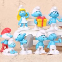 Голям лот смърфовете, 12бр фигурки за торта Smurfs НОВИ, снимка 2 - Фигурки - 45665124