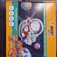 BIC Kids Комплект надуваеми играчки за оцветяване Космически дизайни, моливи, флумастри, лепила, 34 , снимка 6 - Образователни игри - 45344142