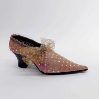 Винтидж красиви мини обувки касички, снимка 4 - Антикварни и старинни предмети - 45852102