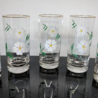 Комплект от 5 броя тънкостенни чаши, кристалин за вода/безалкохолни. , снимка 1 - Чаши - 45350766
