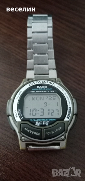 Мъжки часовник CASIO DB34H telememo 30, снимка 1