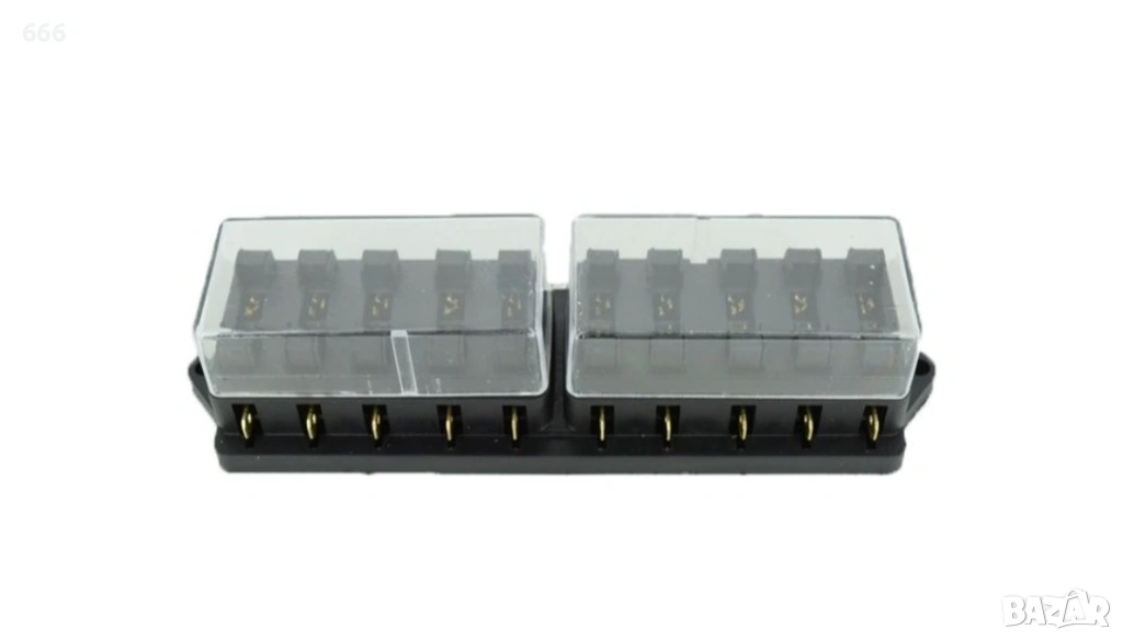 Панел с предпазители за кола 10P, снимка 1