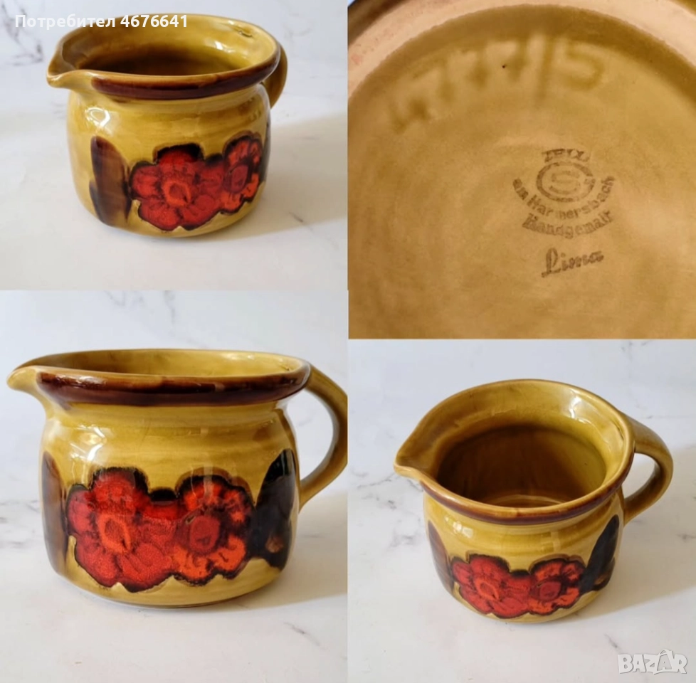 Ръчно рисувана кана, снимка 1