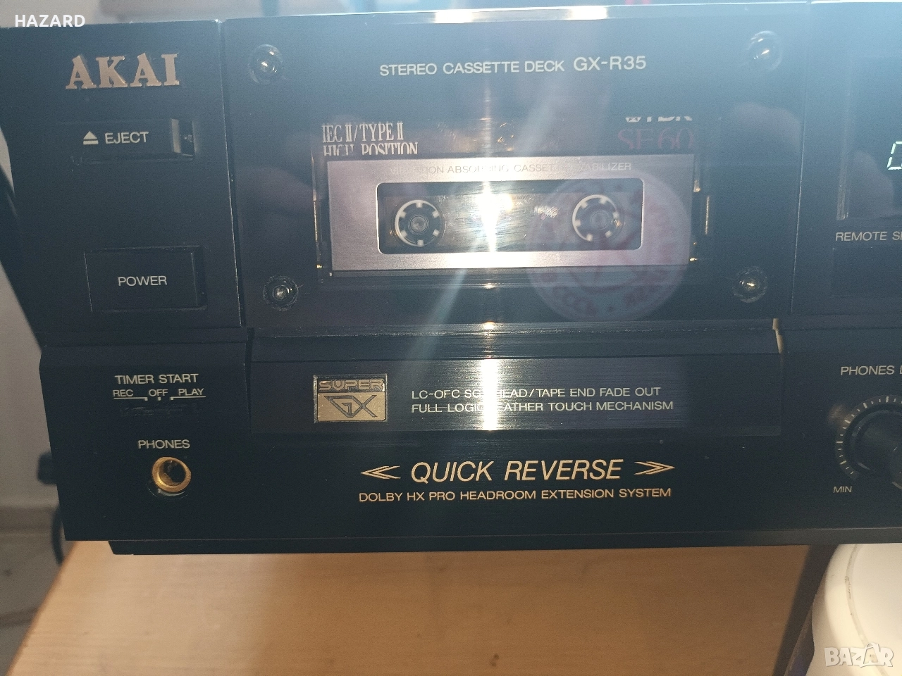 /// РЕЗЕРВИРАН/// Akai GX-R 35, снимка 1