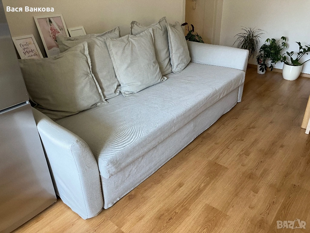 Ikea HOLMSUND 3-местен разтегателен диван, снимка 1